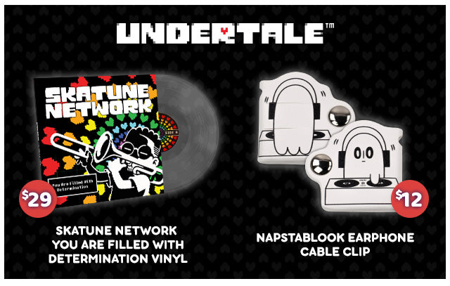 New UNDERTALE merch available at Fangamer.com