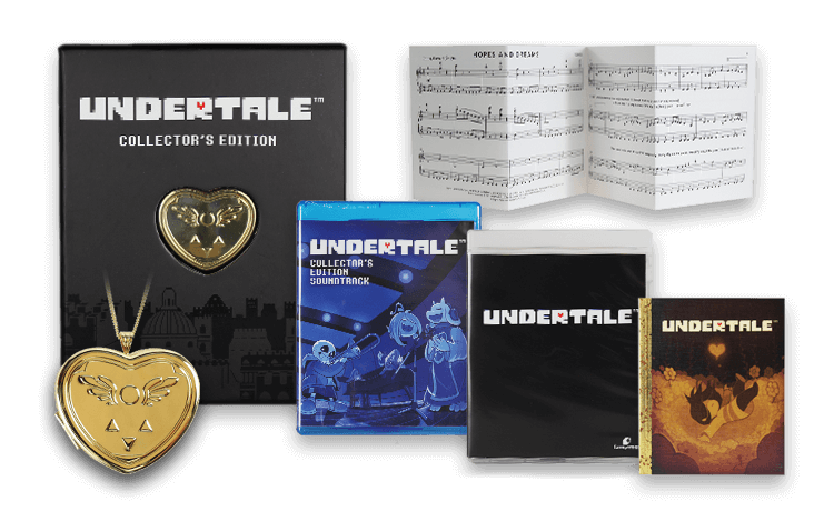 Faktura Bourgeon svag UNDERTALE Collector's Editions - Fangamer