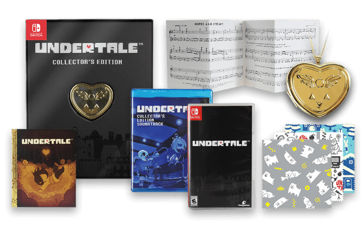 UNDERTALE Collector's Edition CD Soundtrack Original Video Game