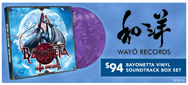 New Bayonetta Vinyl Soundtrack Box Set available at Fangamer.com