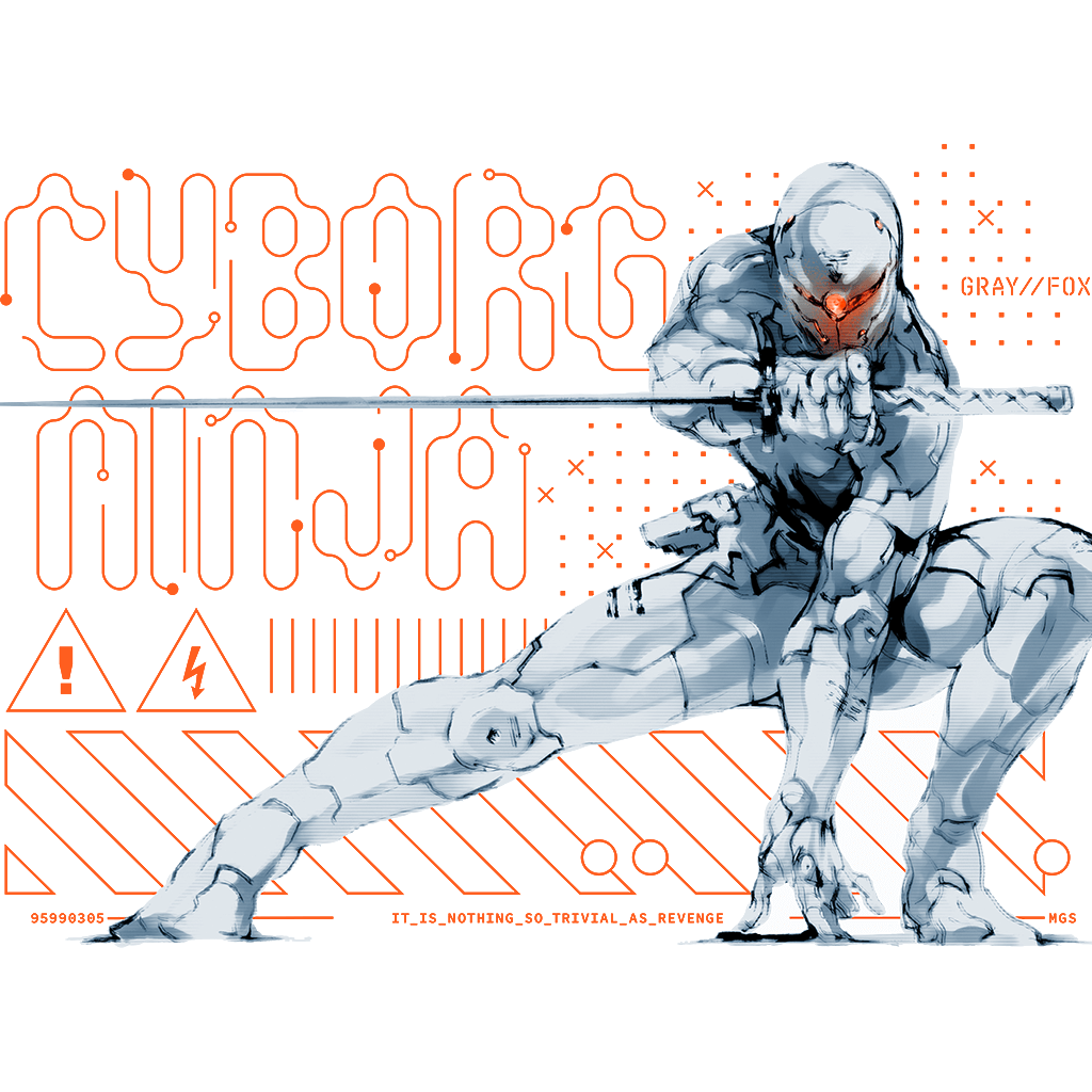 cyborg ninja drawings