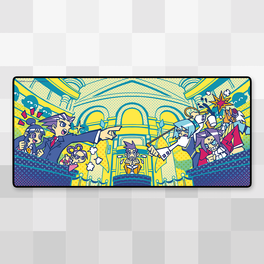 Ace Attorney - Courtroom Desk Mat - Fangamer