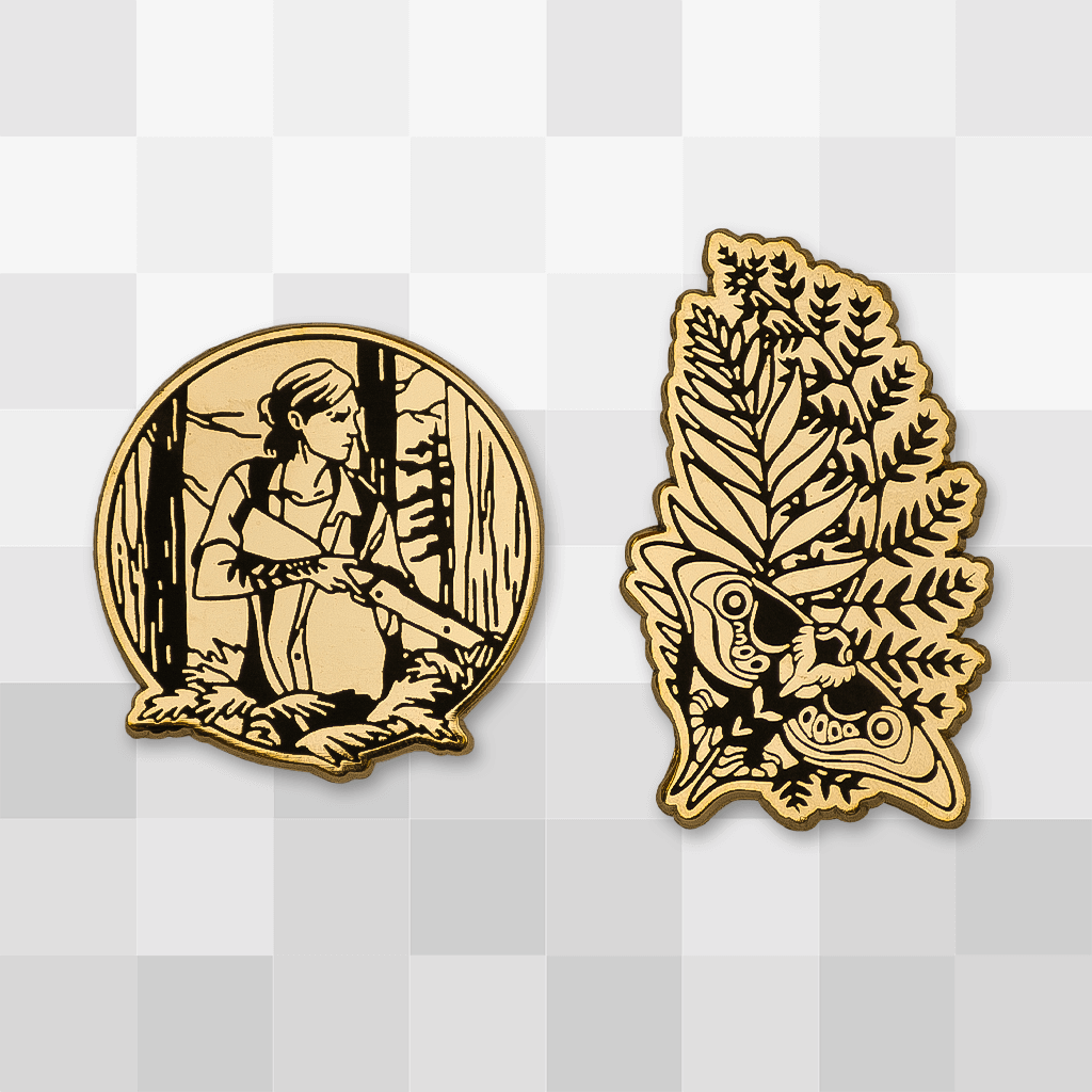 The Last of Us Part II x Torch Torch / Space Shuttle Pin Normal Ver.