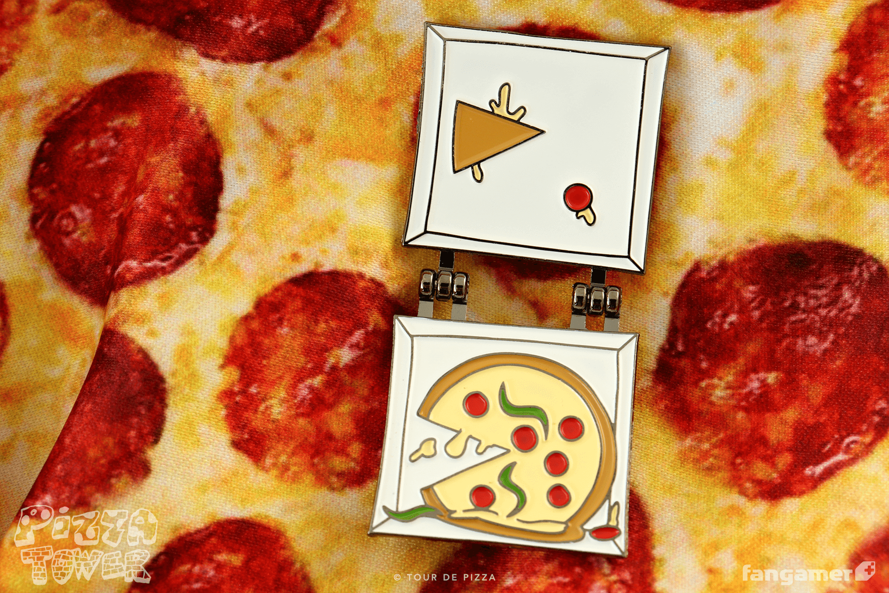 triatlon Wens teugels Pizza Tower - Best-a Pizza Hinged Pin - Fangamer