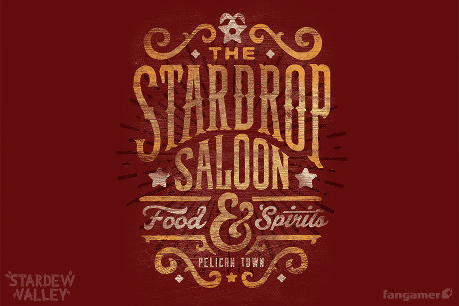 Stardew Valley Stardrop Saloon Fangamer