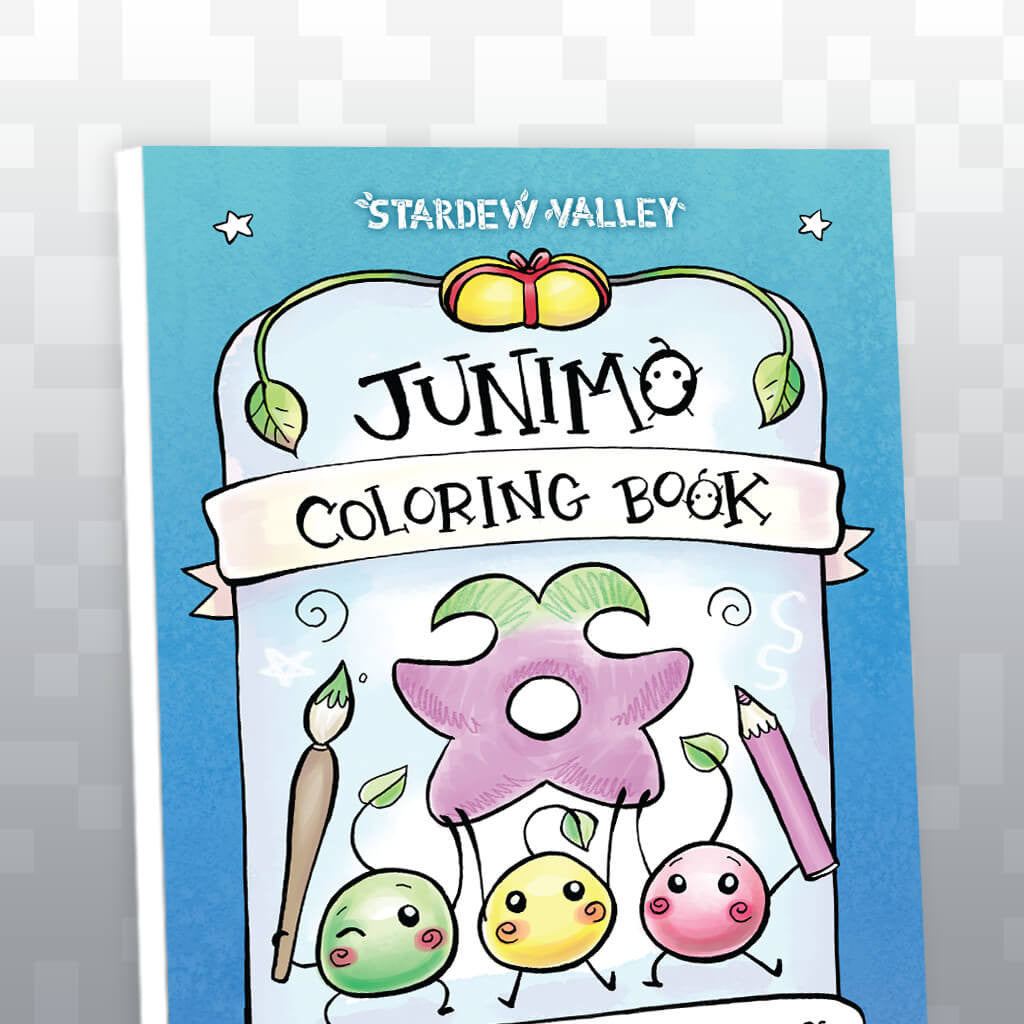 Download Stardew Valley - Junimo Coloring Book - Fangamer