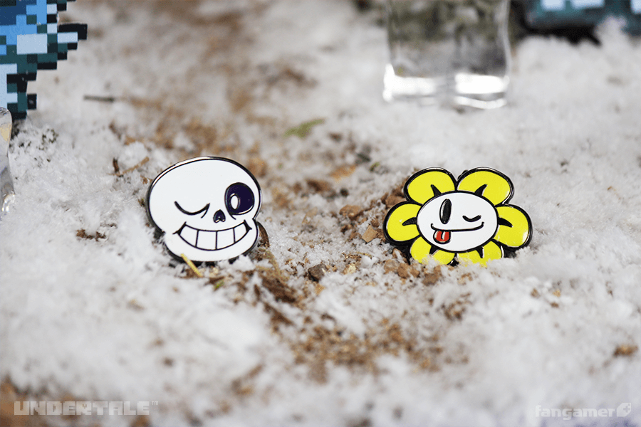 Undertale Character Pins Set 1 Fangamer 