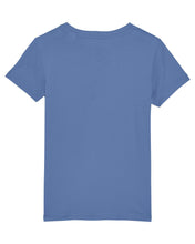 bright blue t shirt