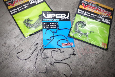 Damiki Viper Wide Gap Worm Hooks