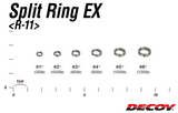 Decoy Split Rings EX Extra Strong EX R-11 Packs