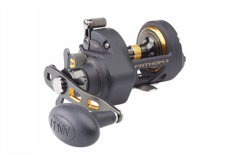 Penn Fathom II Star Drag Over Head Reel Range