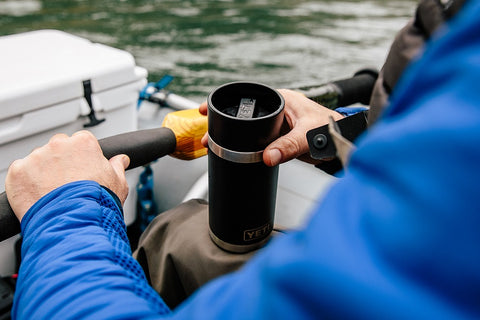 Yeti 12oz Rambler Bottle with Hot Shot Cap