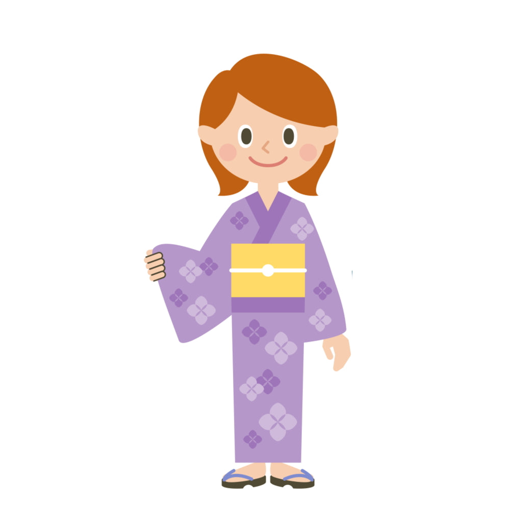 Girl’s yukata set / 11-12 years old – Kimono yukata market sakura