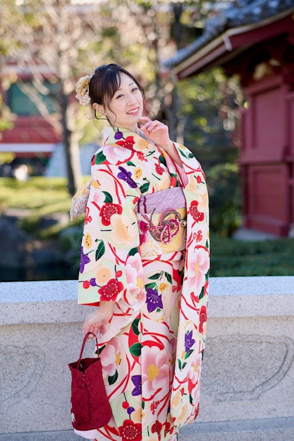 Furisode in asakusa – Kimono yukata market sakura