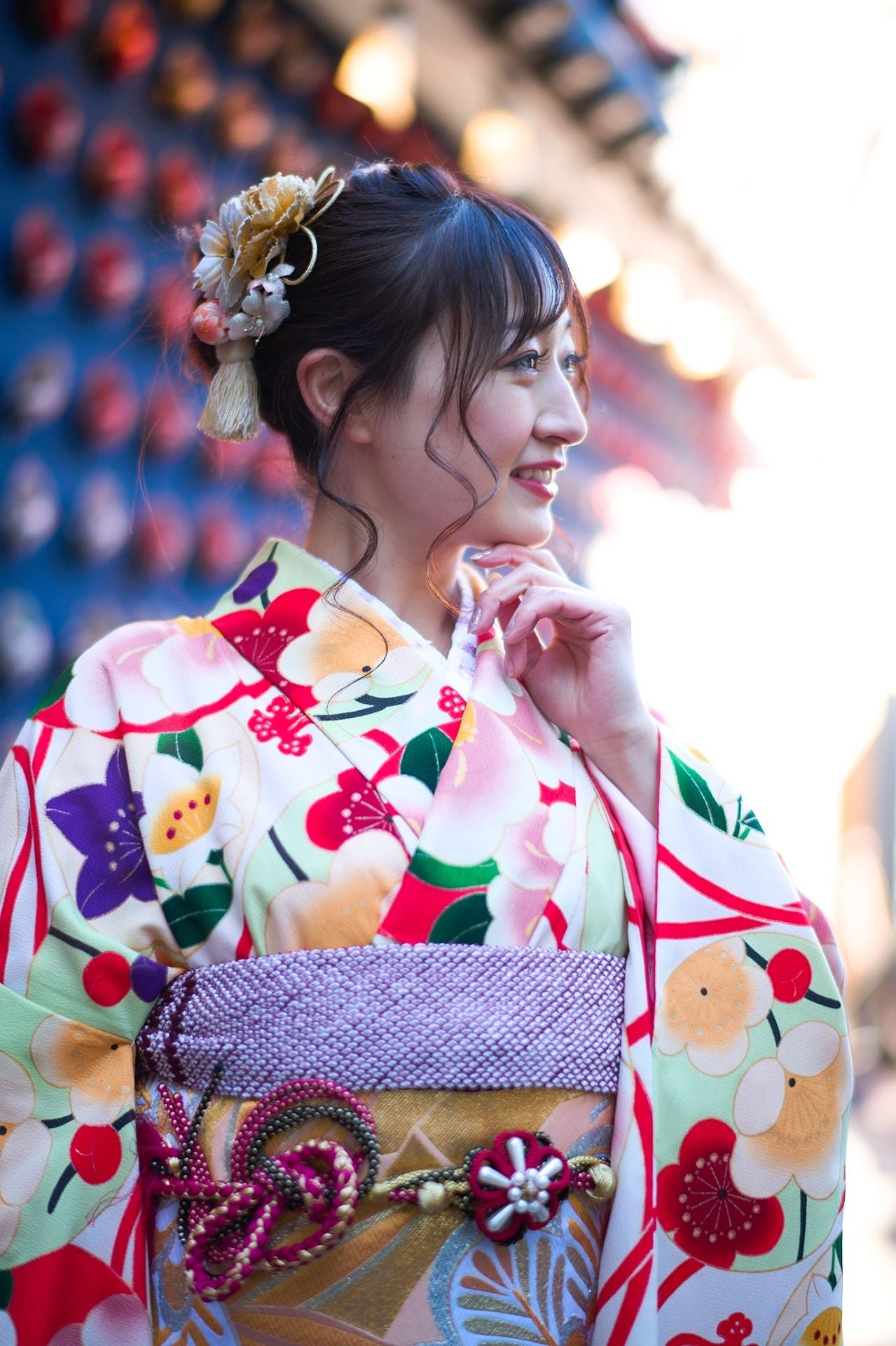 Furisode in asakusa – Kimono yukata market sakura