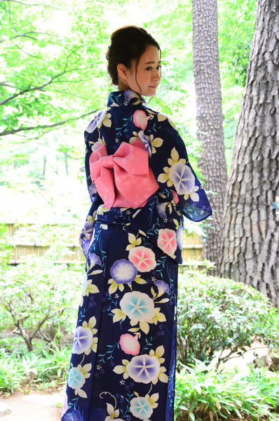 Japanese women yukata kimono. Summer kimono. - Kimono yukata market sakura