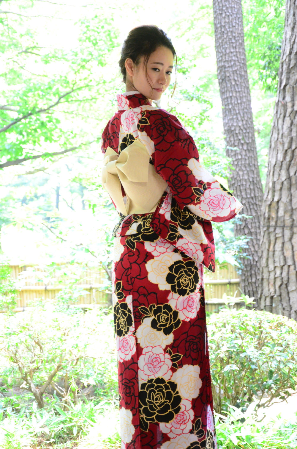 Japanese women yukata kimono. Summer kimono. – Kimono yukata market sakura
