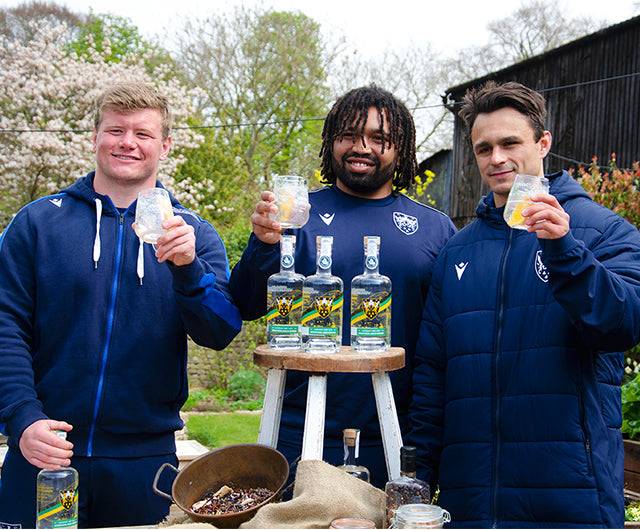 Warner's X Saints London Dry Gin - launched by the players