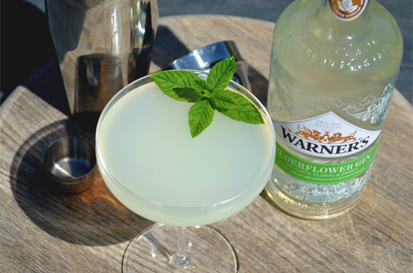 Elderflower martini