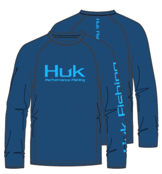 Huk Youth Pursuit Fin Flats Long Sleeve Tech Crew 2023 – Roots Outdoor