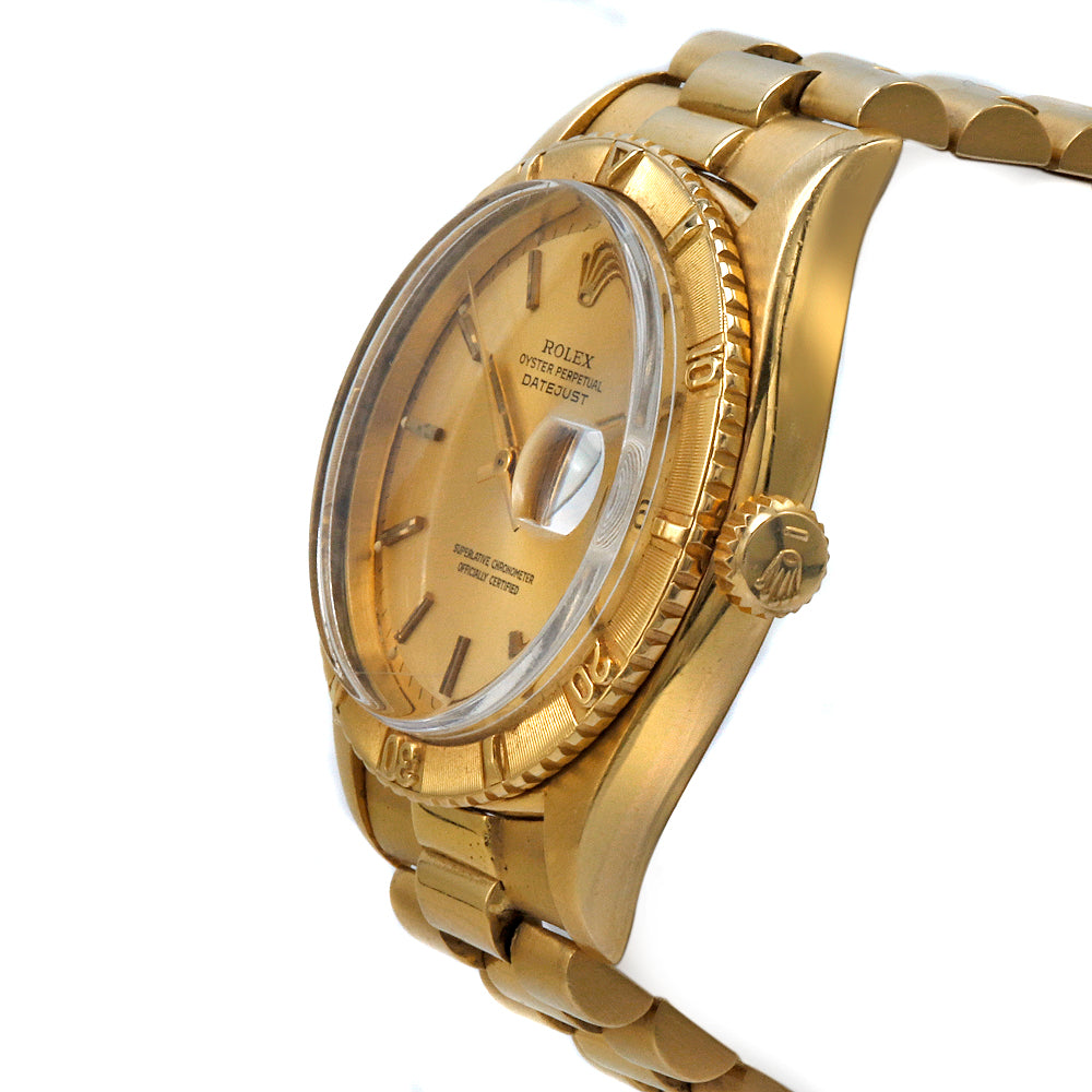 ROLEX DATEJUST 36mm 18K YELLOW GOLD 