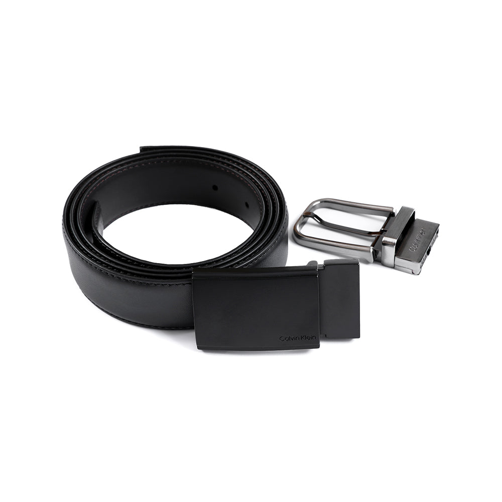 calvin klein genuine leather belt