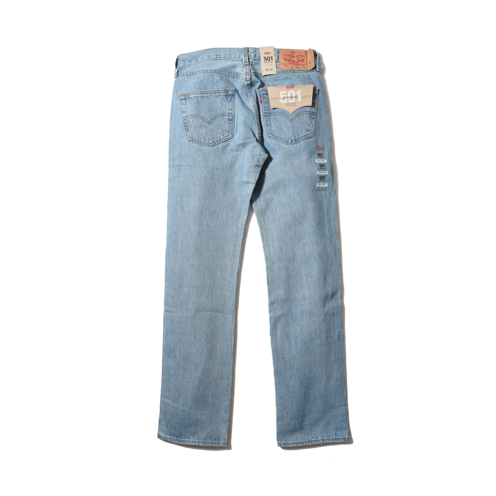 Levi's Men's 501 Original Mid Rise Regular Fit Straight Leg Jeans ligh# ...