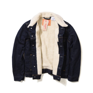 levis jacket dark blue