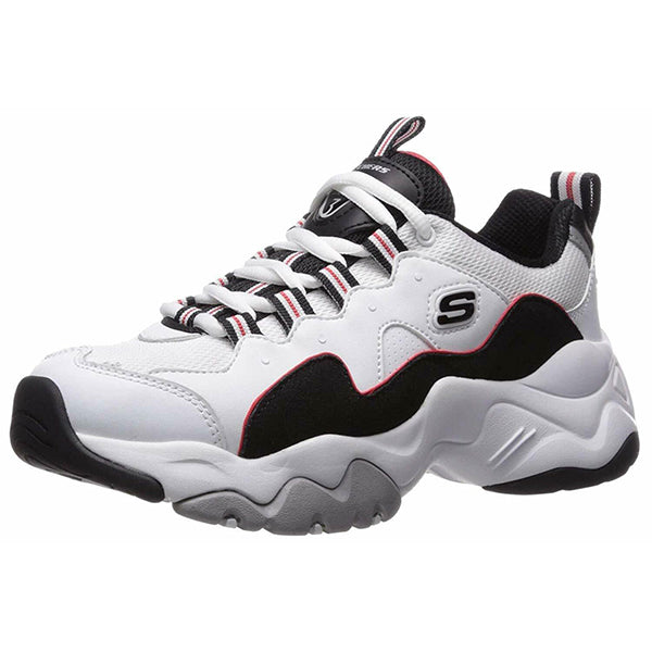 Skechers D'Lites - ZENWAY Memory Foam Lace-up Sneaker Black – HiPopFootwear