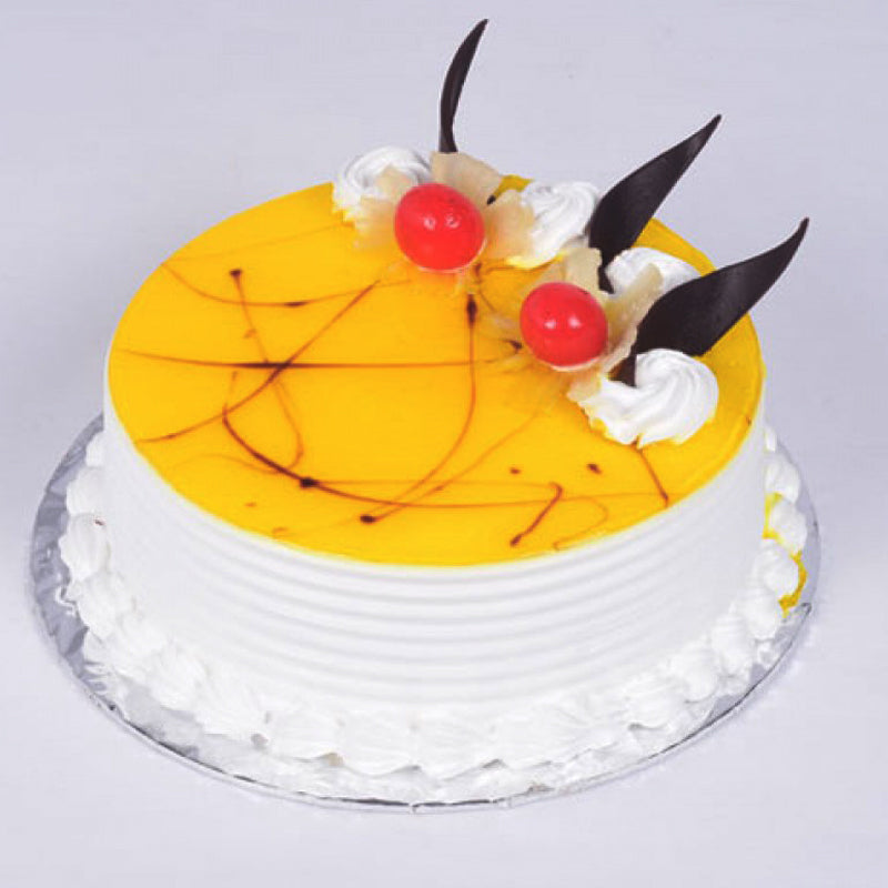 Send Father's Day Exclusive Heart Shape Pineapple Cake Online in India at  Indiagift.in