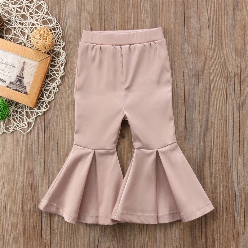 calça flare criança