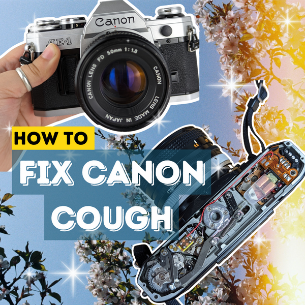 Cómo arreglar Canon Cough - Tienda de cámaras de película