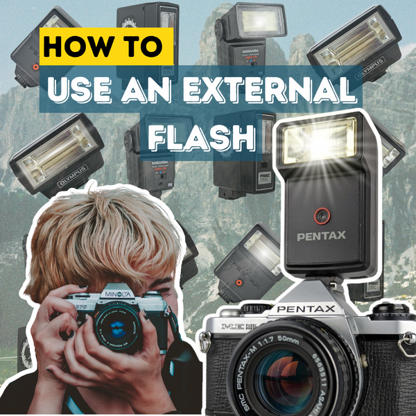 Cómo: usar un flash externo - Film Camera Store