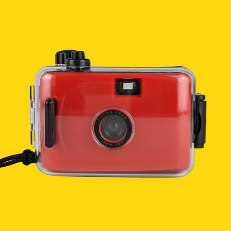 Redcolourful Underwater 3m Waterproof Mini Cute 35mm Film Camera (Film Not Included) Pink