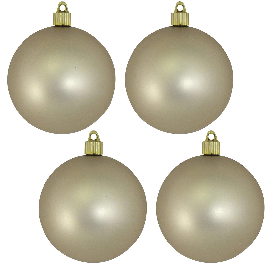 Christmas By Krebs 4 (100mm) Ornament [4 Pieces] Commercial Grade Ind –  Christmas by Krebs