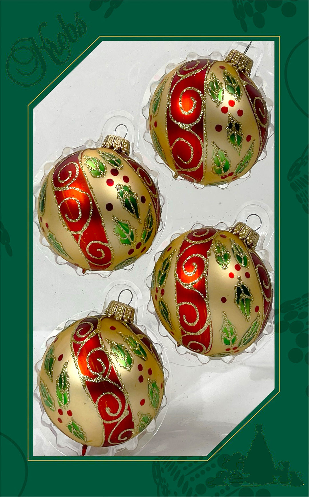 Pianpianzi Ceramic Eggs Vintage Christmas Hanging Decorations Large Stain Glass Christmas Bell Crafts Christmas Gifts Baking Paint Pendant Christmas