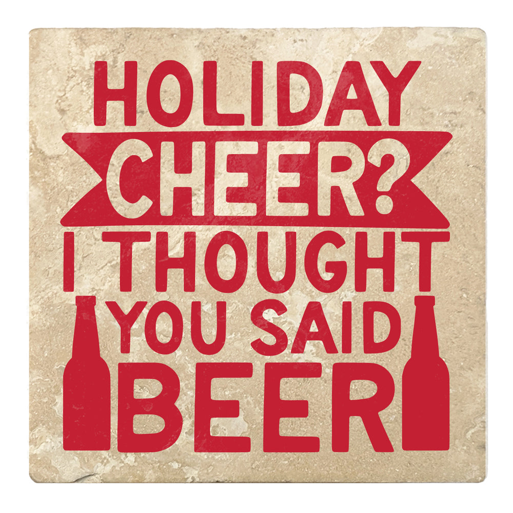 holiday drink coasters