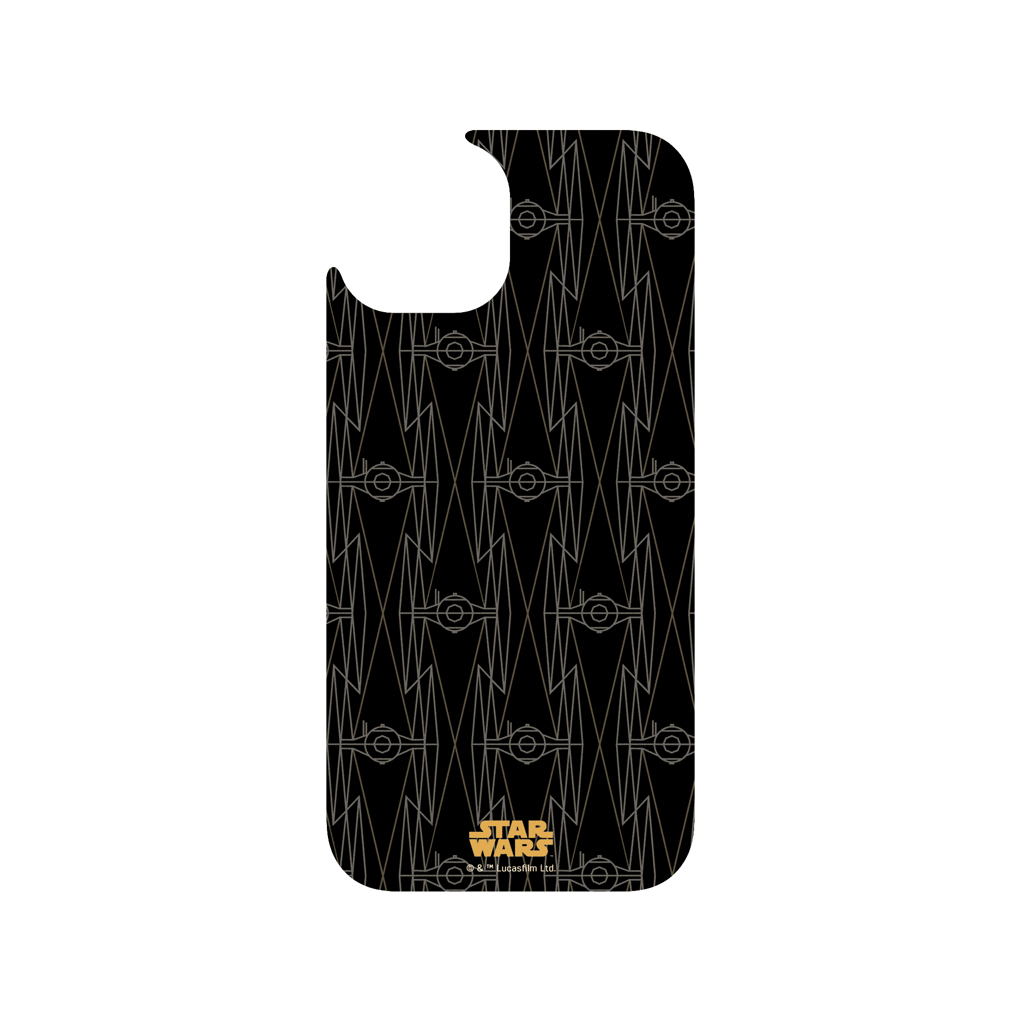 Cover per iPhone 15 Ufficiale di Star Wars Pattern Caschi - Star Wars