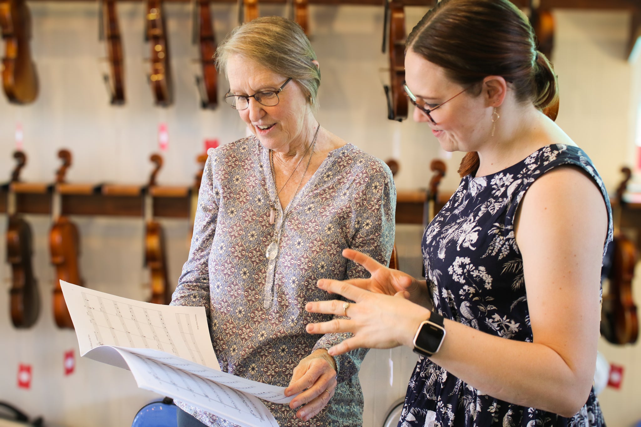 Anne Sevendsen and Jacqueline Webber