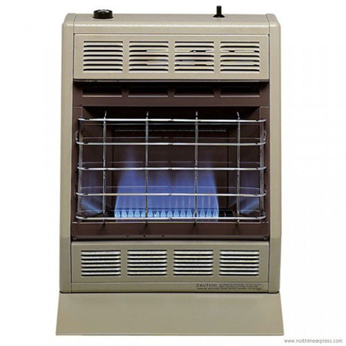 blue flame heater