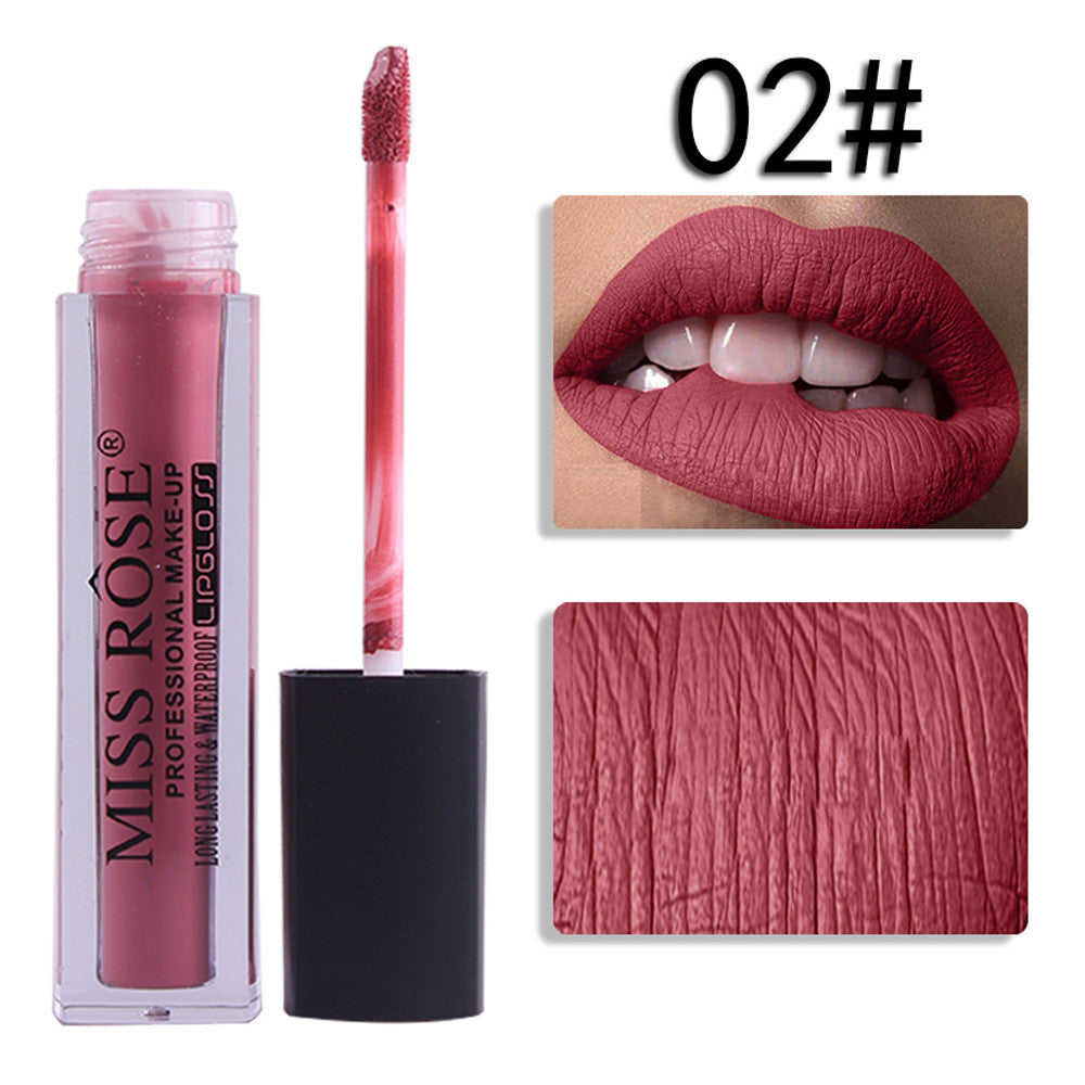 Miss Rose Liquid Lipstick Moisturizer Velvet Lipstick Cosmetic Beauty Kerionarose Com