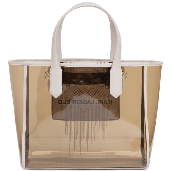 Karl Lagerfeld kids Girl Logo Transparent Handbag