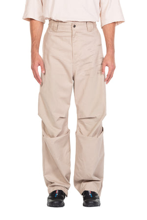 Aenrmous Spin Crevice Pants Beige | UJNG