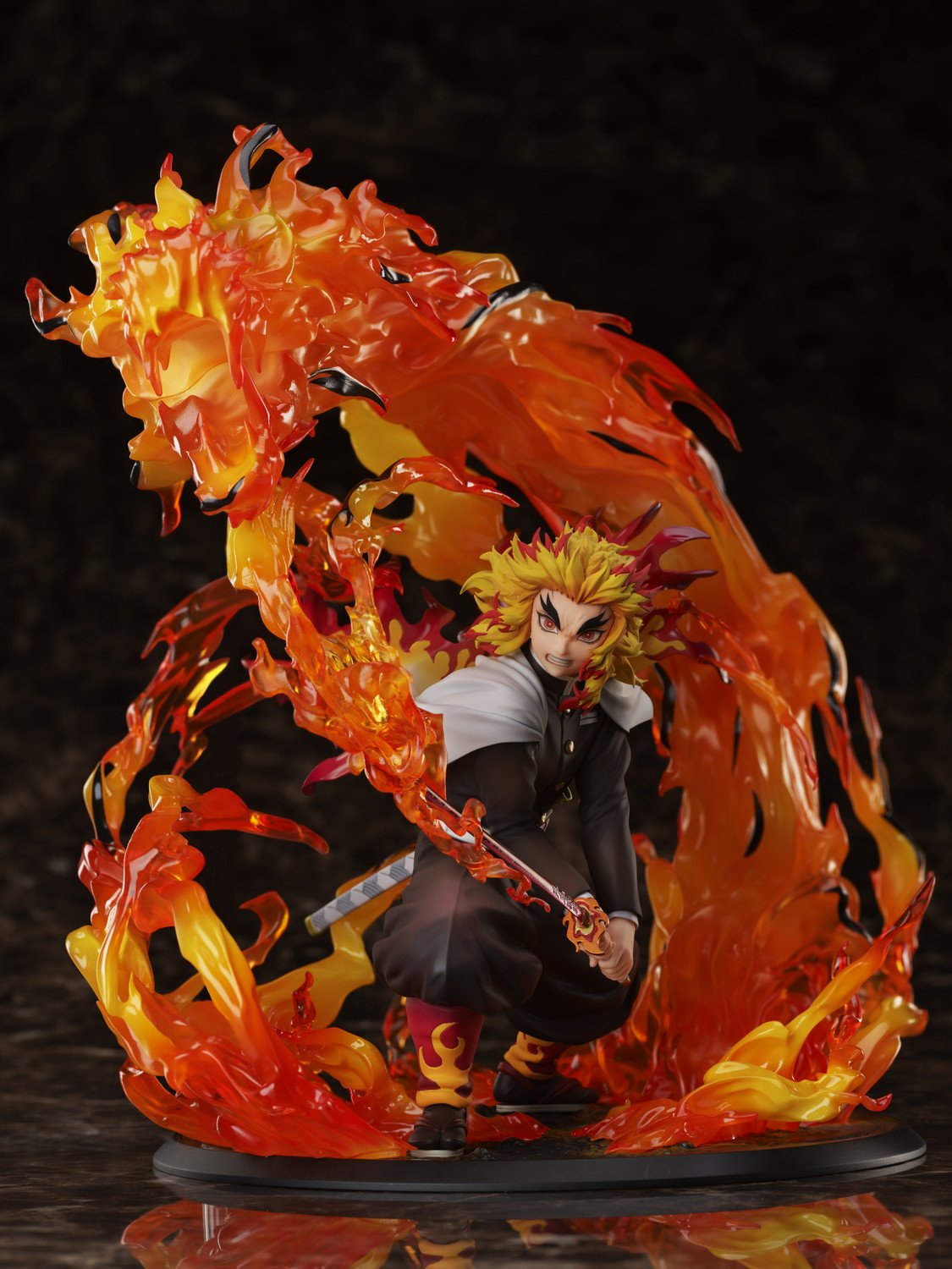 Demon Slayer Kyojuro Rengoku Figure Flame Breathing Esoteric Art Nin