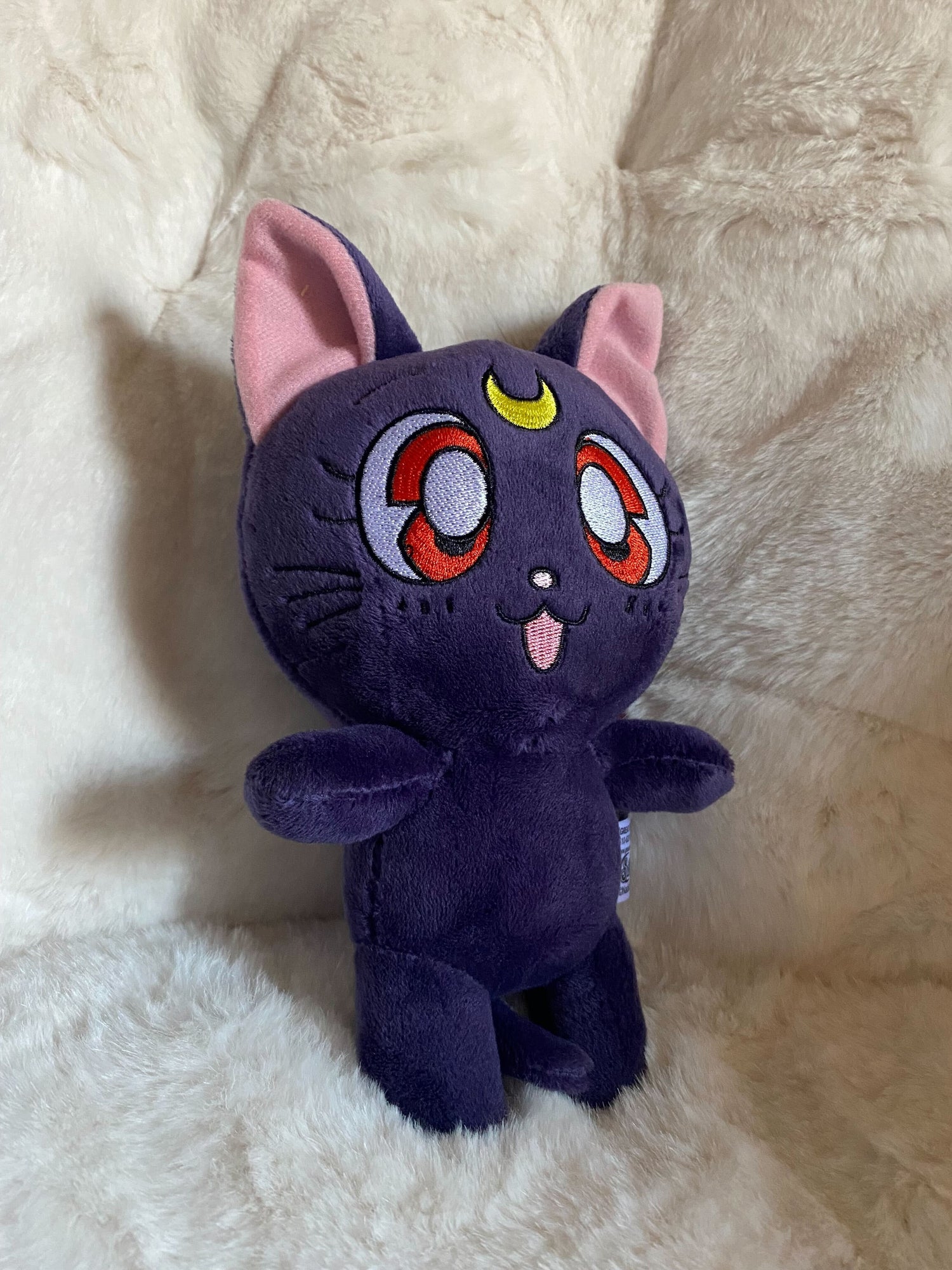 sailor moon plush cat