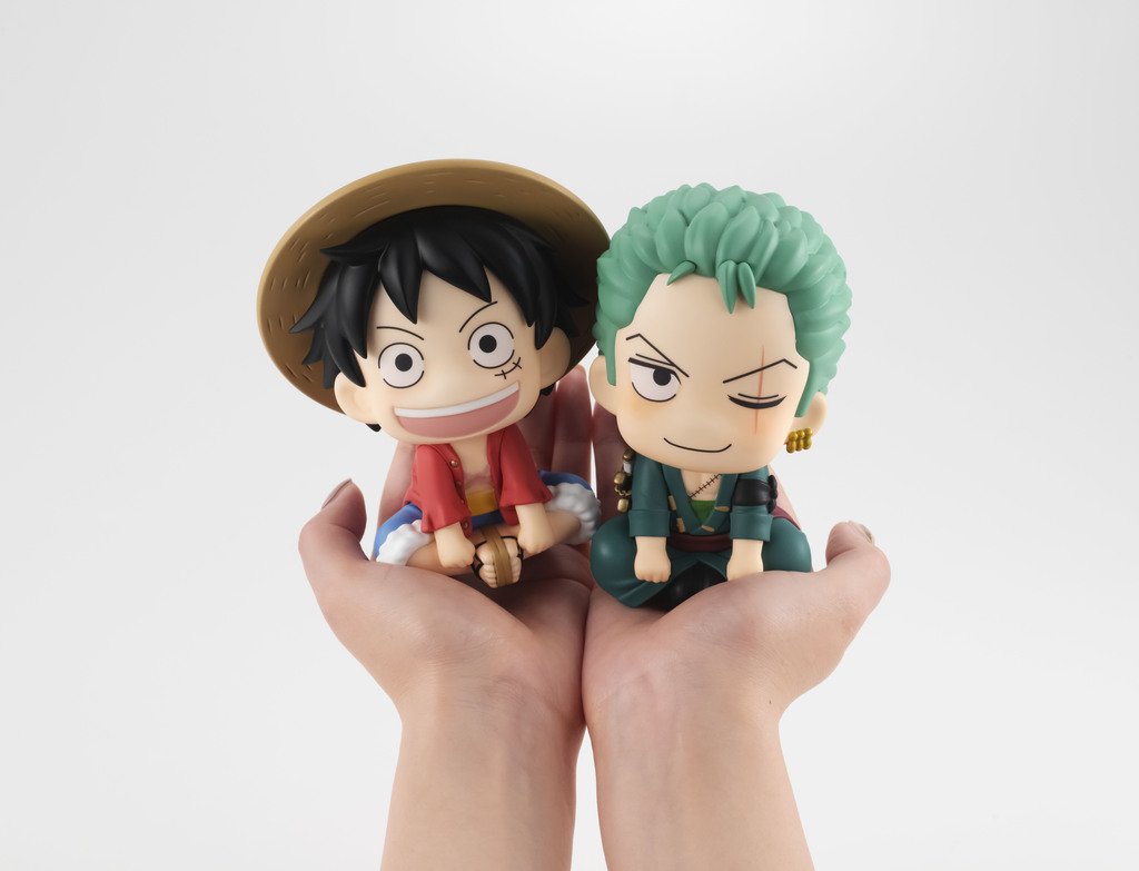 One Piece Roronoa Zoro Look Up Series Chibi Figure Crunchyroll