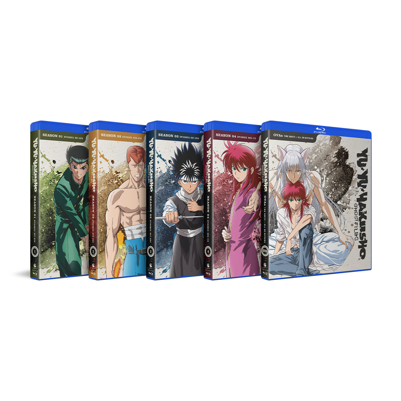 Anime DVD Yu Yu Hakusho Episode 1-112 End Complete Series English