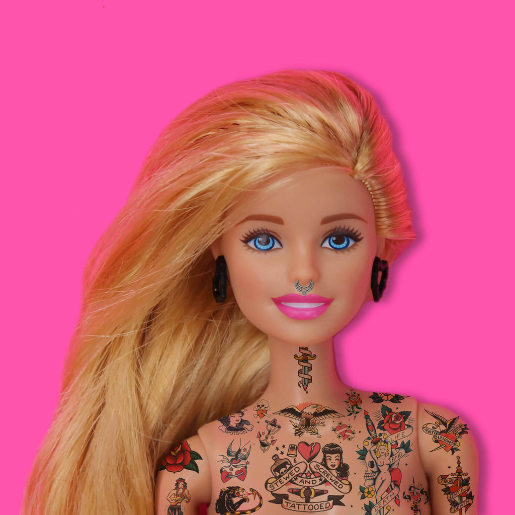 barbie photo art