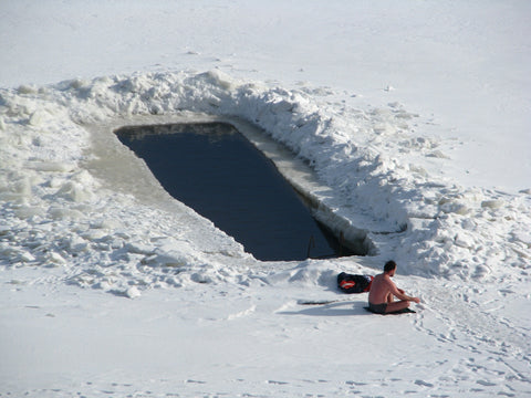 ice bath cold plunge