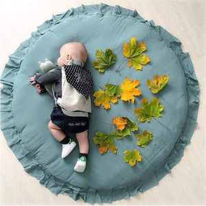 floral baby play mat